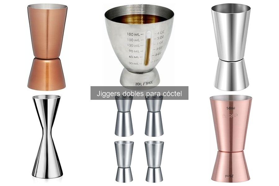 ¿Qué es un jigger doble para cóctel? Guía completa