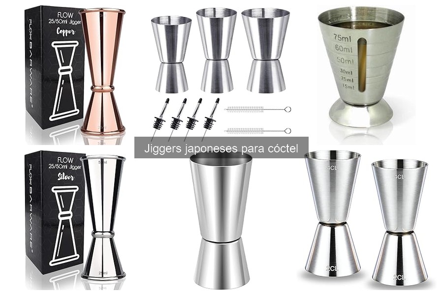 ¿Qué es un jigger japonés? Características y diferencias