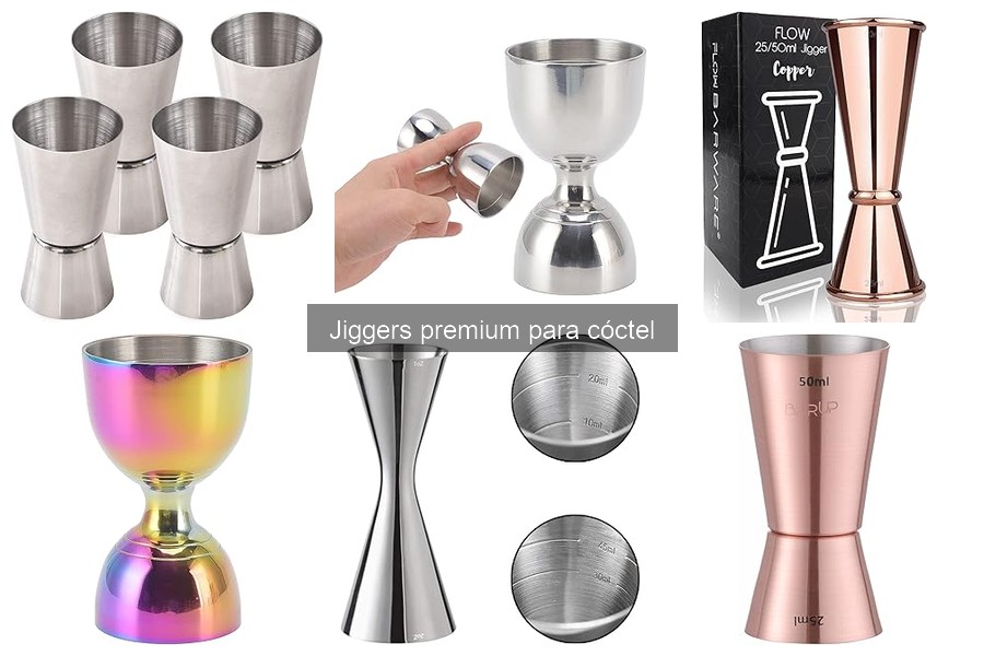 ¿Qué es un jigger premium y cómo se utiliza en coctelería?