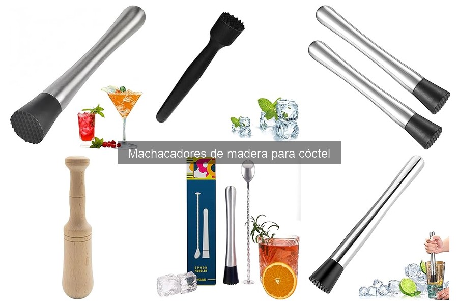 Qué es un Machacador de Madera para Cóctel y sus Usos