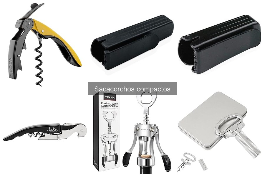 ¿Qué es un sacacorchos compacto? Características y usos