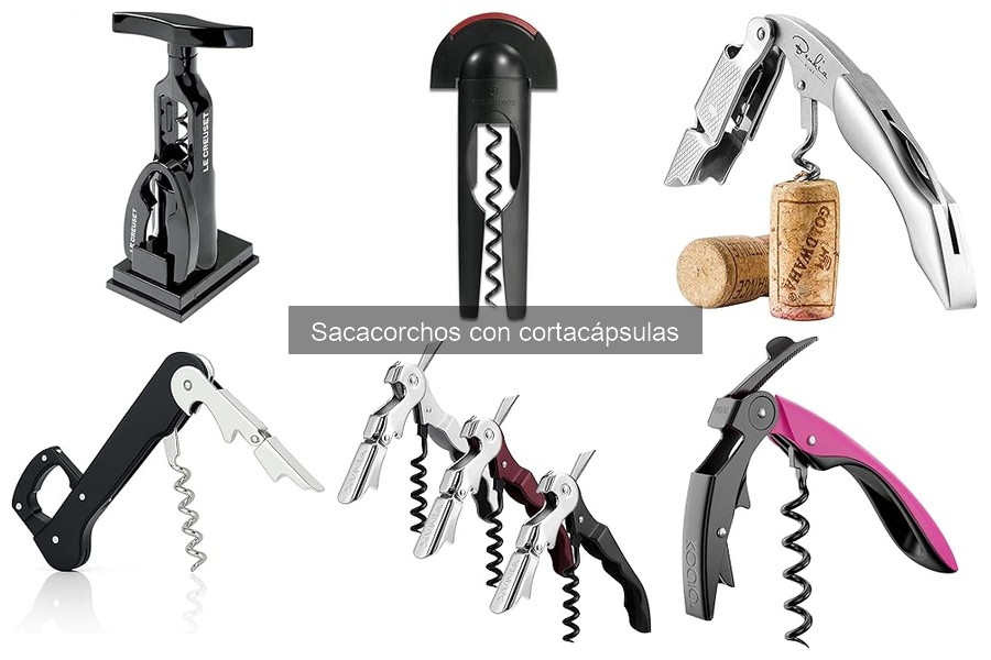 ¿Qué es un sacacorchos con cortacápsulas? Guía y funciones