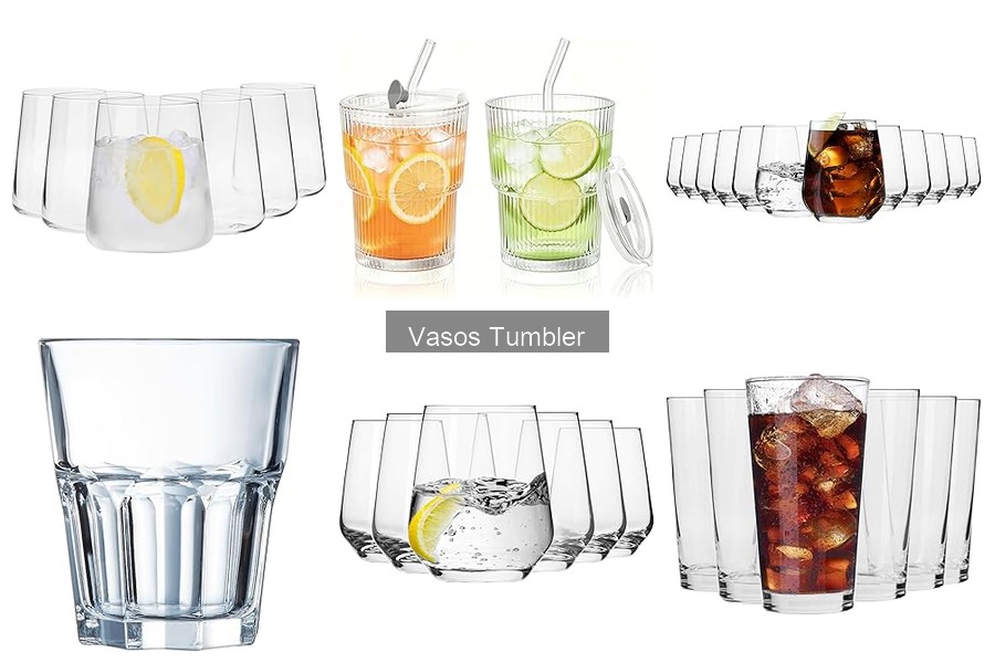¿Qué es un vaso tumbler? Características y usos esenciales