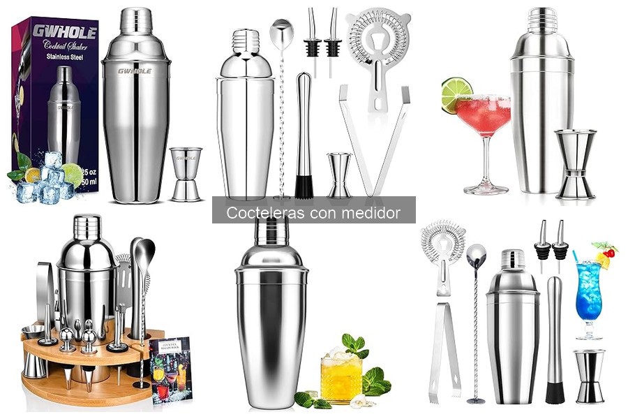 ¿Qué es una coctelera con medidor? Características y beneficios