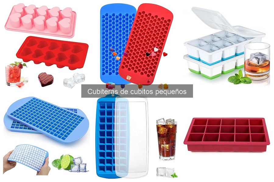 ¿Qué es una cubitera de cubitos pequeños? Descubre sus ventajas