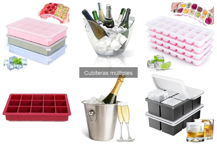 ¿Qué es una cubitera múltiple? Descubre sus funciones