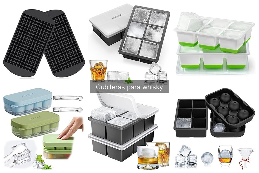 ¿Qué es una cubitera para whisky? Características y usos
