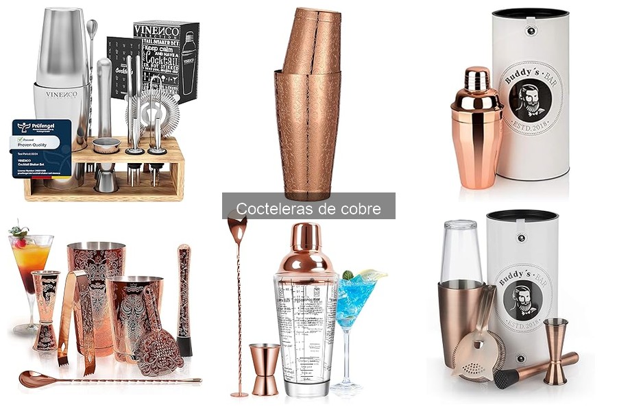 ¿Qué son las cocteleras de cobre? Características y usos