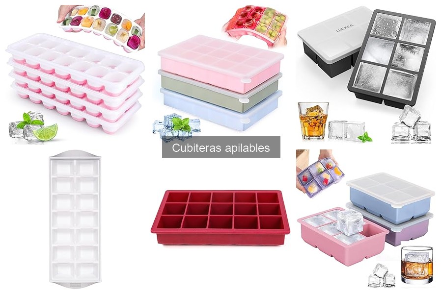 ¿Qué son las cubiteras apilables? Descubre sus características