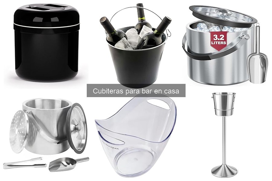 ¿Qué son las cubiteras para bar en casa? Descubre sus funciones