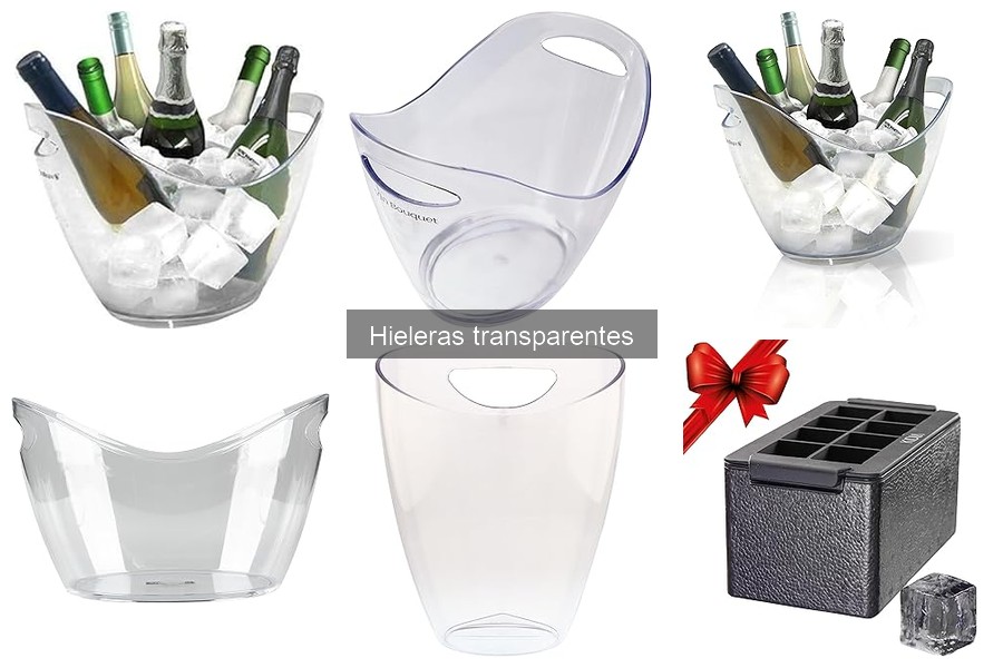 ¿Qué son las hieleras transparentes? Características y usos