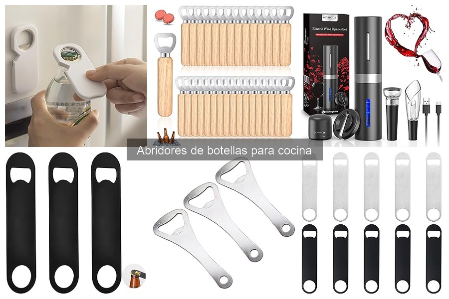 ¿Qué son los abridores de botellas? Tipos y usos esenciales