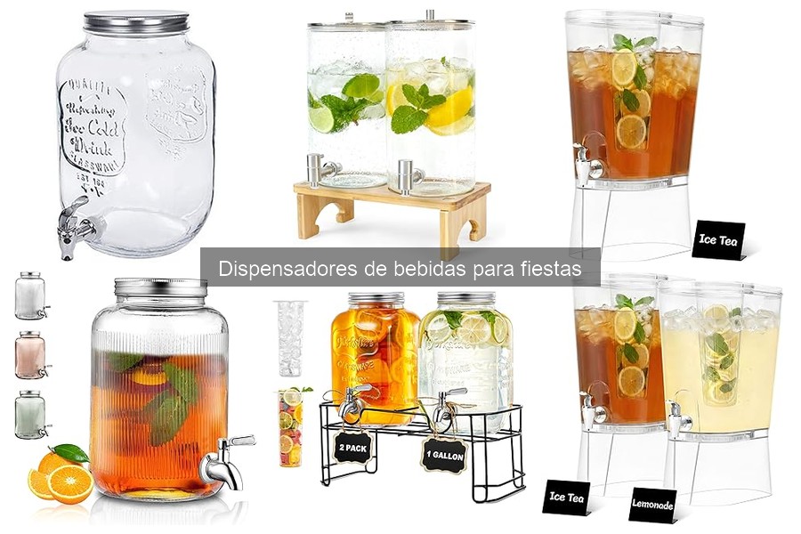 ¿Qué son los dispensadores de bebidas para fiestas?