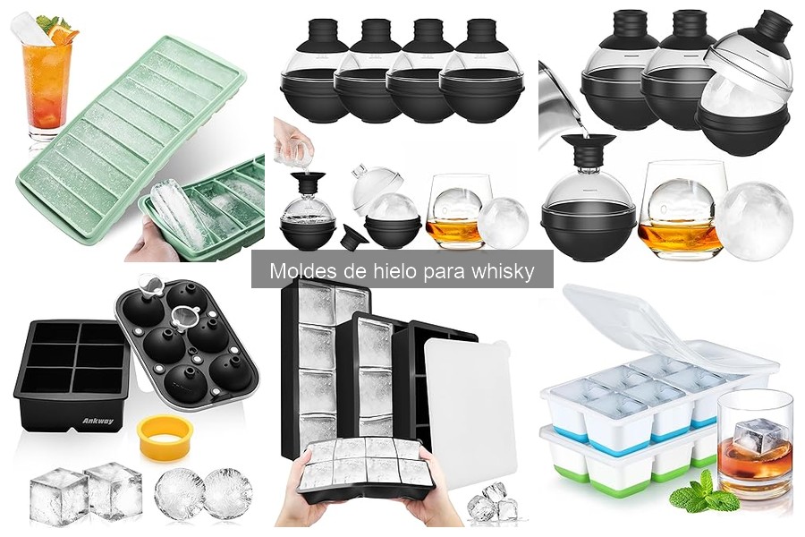 ¿Qué son los moldes de hielo para whisky? Características y más