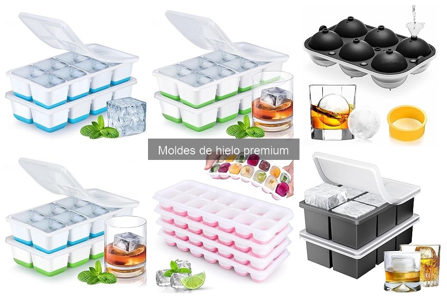 ¿Qué son los moldes de hielo premium? Características y ventajas