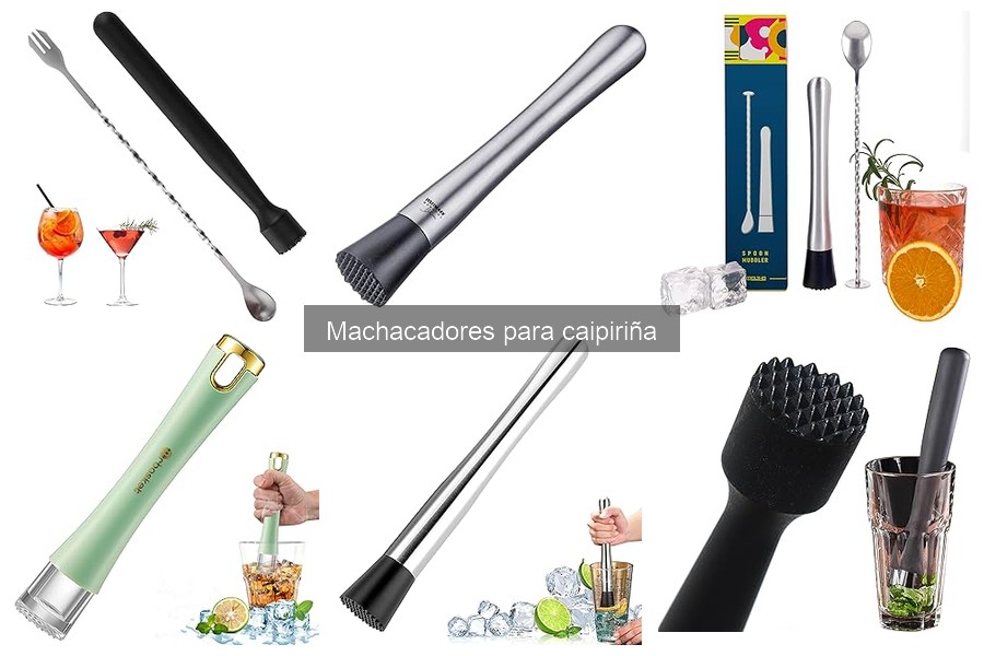 Recetas de caipiriña fáciles con machacador en casa