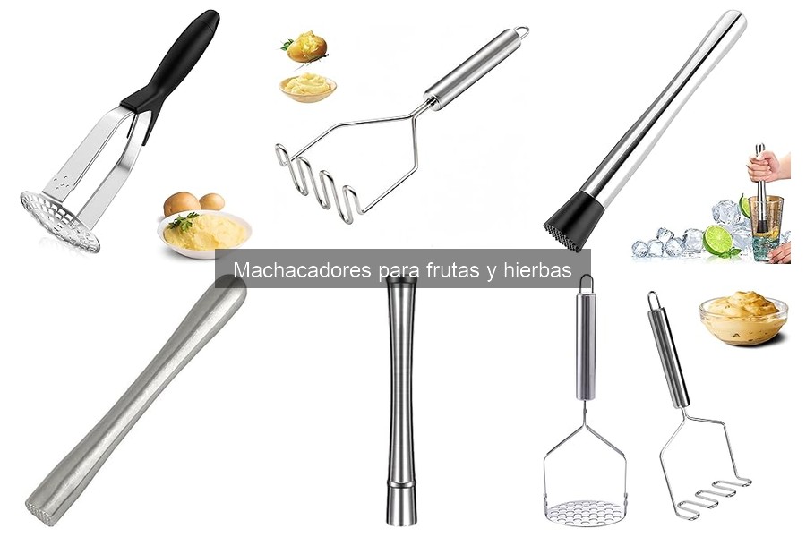 Recetas de cocktails con machacador de frutas y hierbas