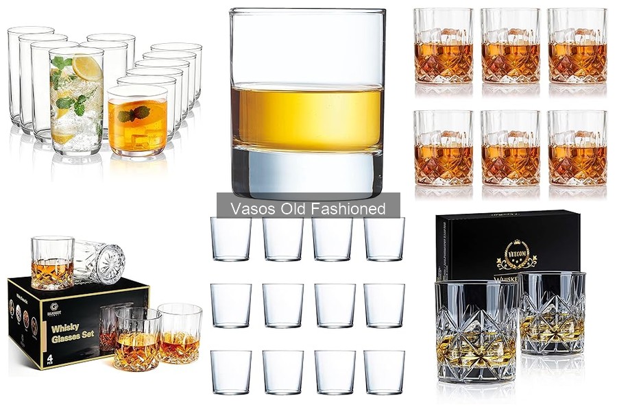 Recetas de Cócteles Clásicos para Vasos Old Fashioned