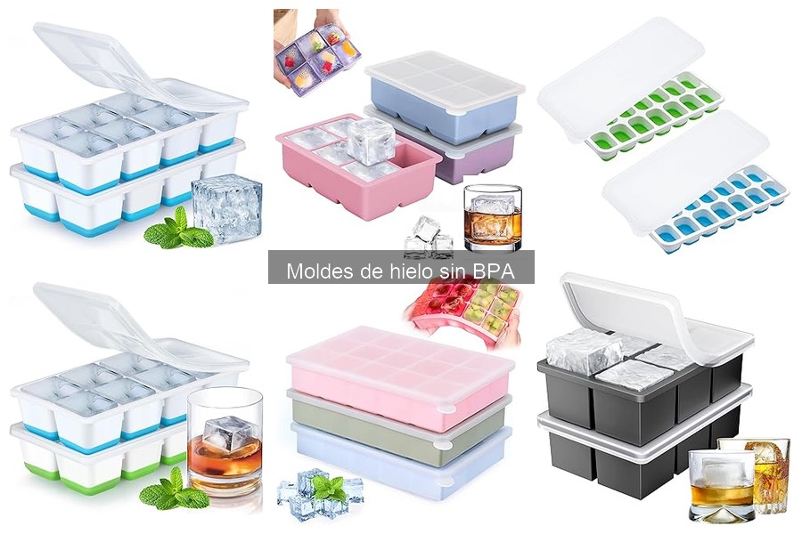 Recetas de Cócteles con Hielo de Moldes Sin BPA