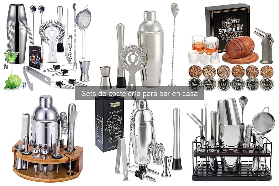 Recetas de cócteles populares para tu set de coctelería