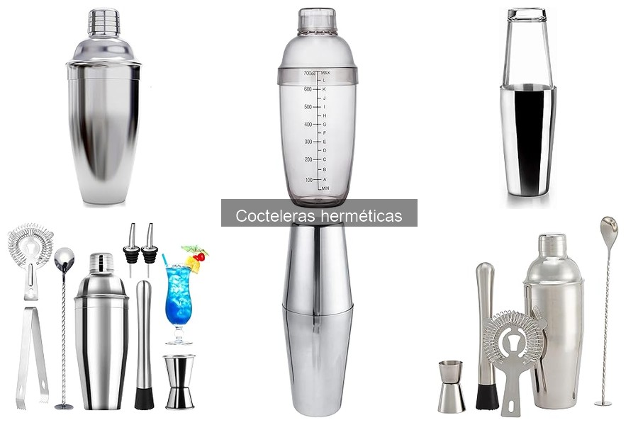 Recetas de Cócteles Ricos para Cocteleras Herméticas