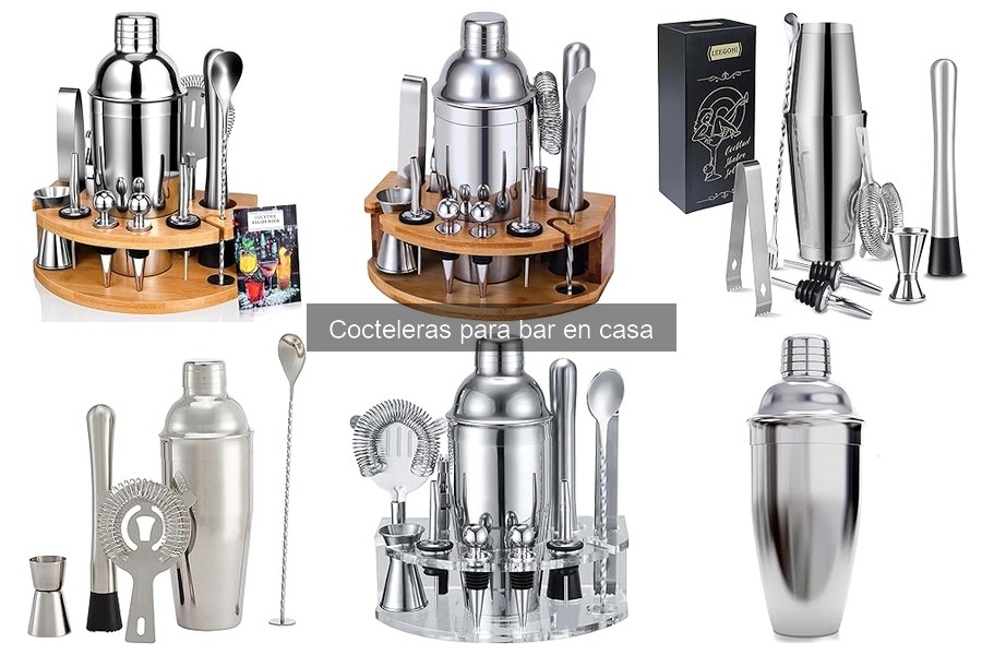 Recetas sencillas de cócteles para coctelera en casa
