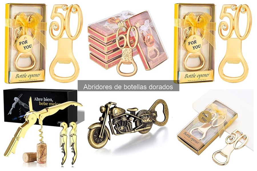 Reseñas de abridores de botellas dorados de marcas populares