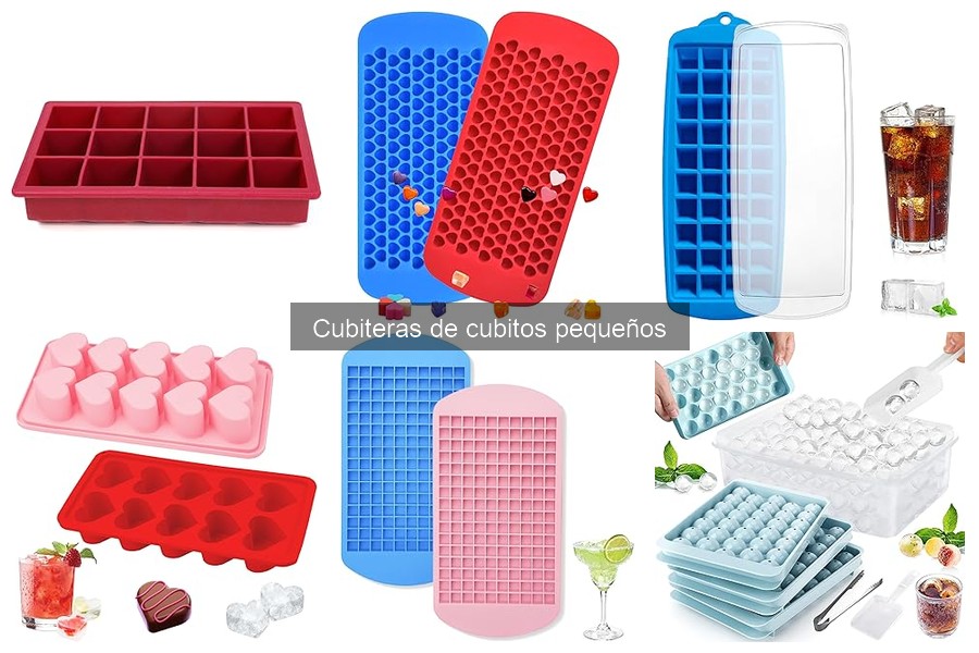 Reseñas de cubiteras de cubitos pequeños: Opiniones y Comparativa