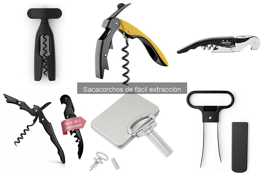 Sacacorchos de Fácil Extracción: ¿Qué Son y Cómo Funcionan?