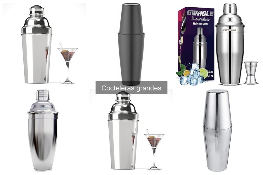 ¿Se puede hacer espuma con una coctelera grande?