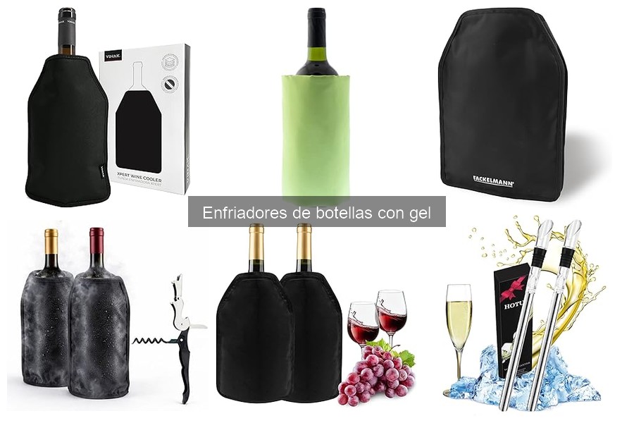 ¿Se rompen los enfriadores de botellas con gel?