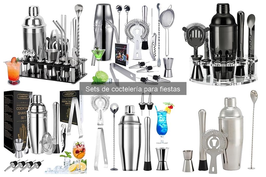Sets de coctelería para fiestas temáticas: ¿cuál elegir?