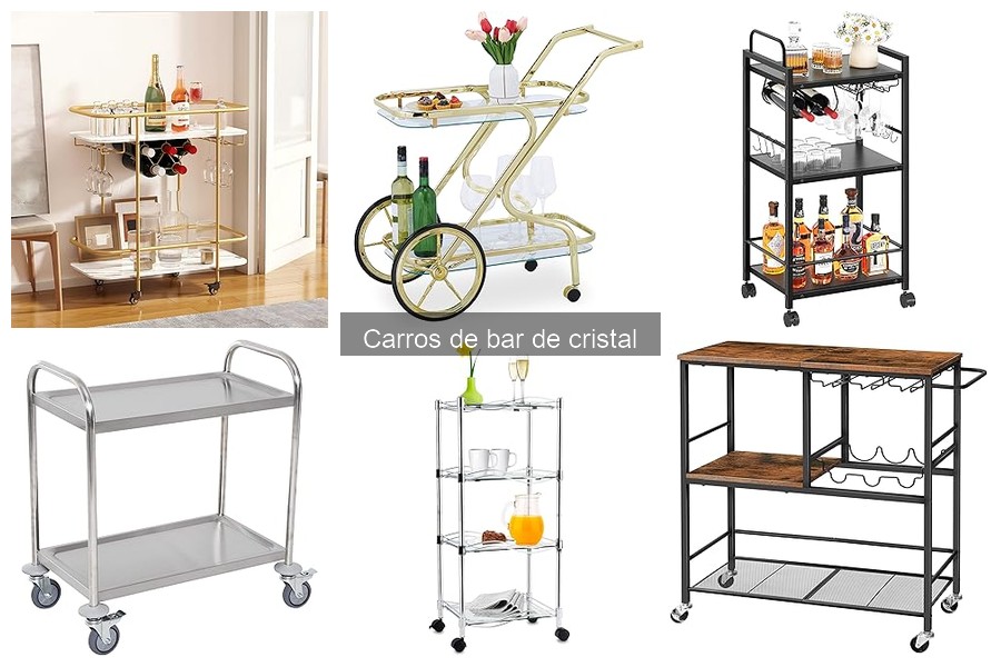 Soluciones para problemas comunes con carros de bar de cristal