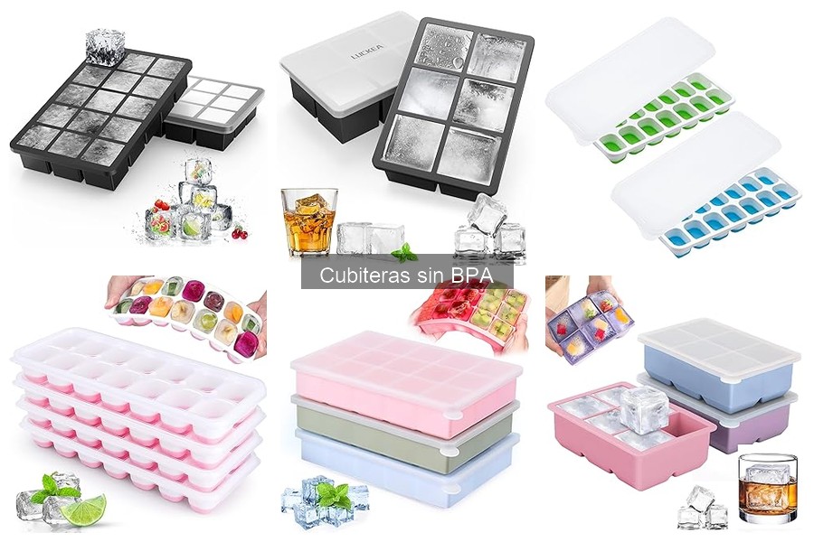 ¿Son seguras las cubiteras sin BPA? Descubre la verdad