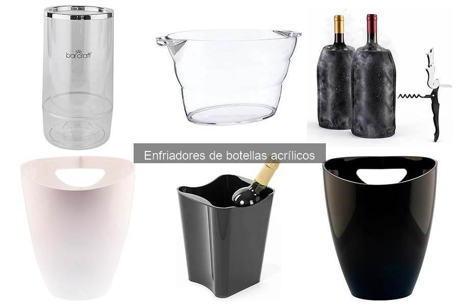 ¿Son seguros los enfriadores de botellas acrílicos para bebidas?