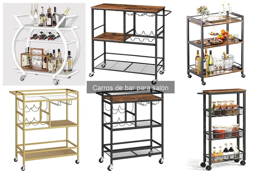 Tendencias en Carros de Bar para Salón: Diseño y Estilo