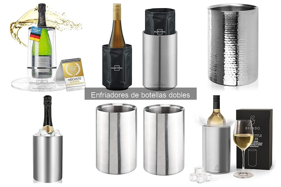 Testimonios sobre los mejores enfriadores de botellas dobles