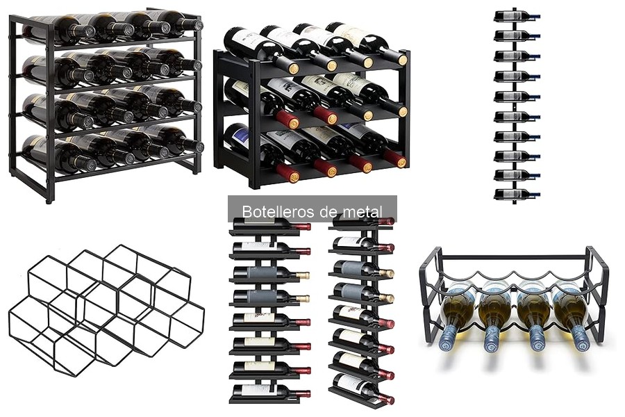 Tipos de Botelleros de Metal: Guía Completa para Elegir