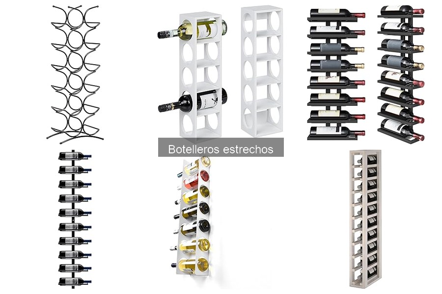 Tipos de Botelleros Estrechos: Guía Completa de Opciones