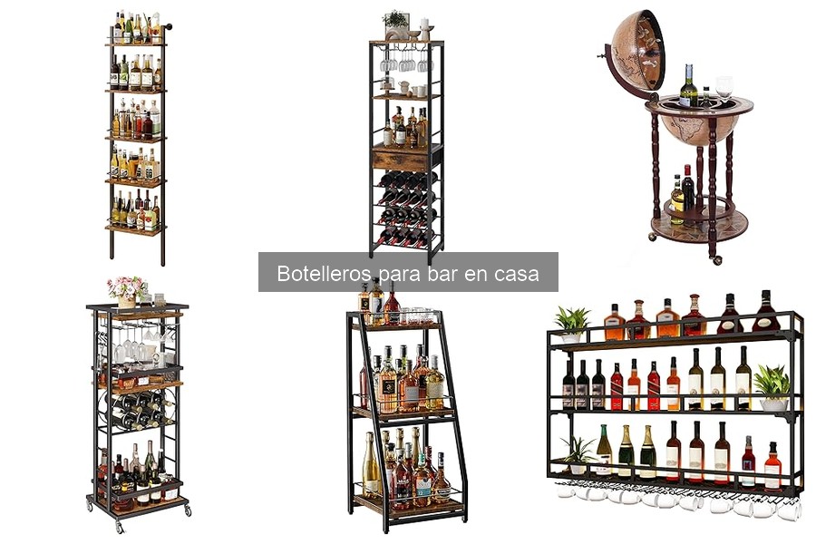 Tipos de Botelleros para Bar en Casa: ¿Cuál Elegir?