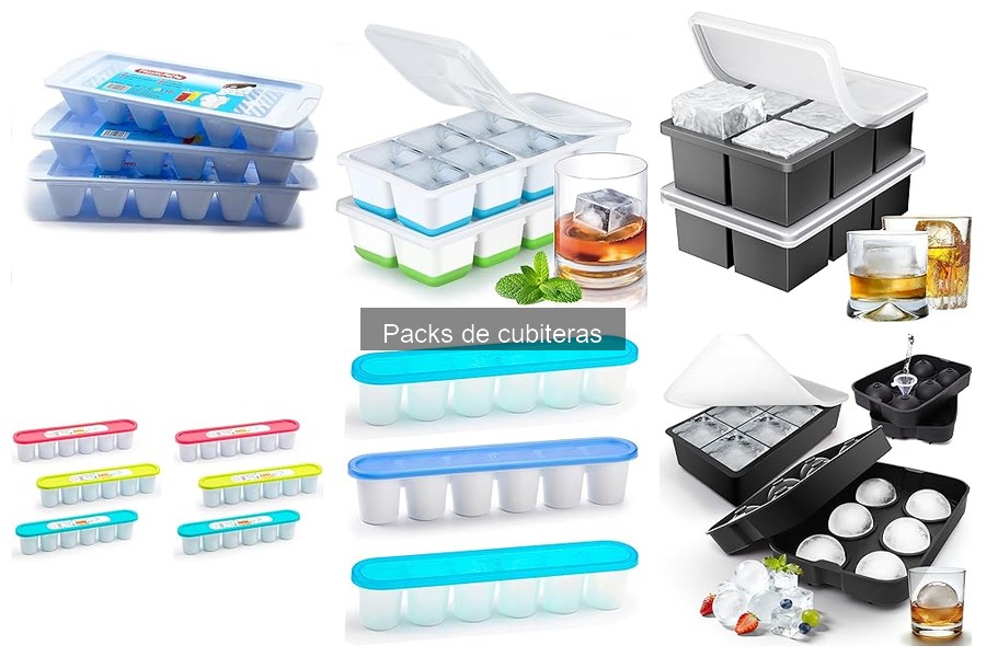 Tipos de cubiteras: guía completa para tus bebidas