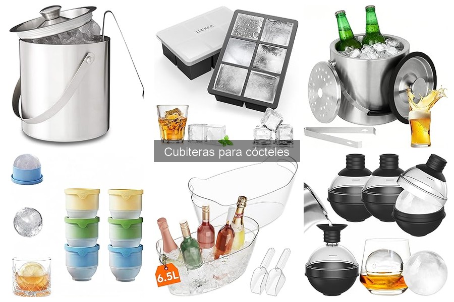 Tipos de cubiteras para cócteles: Guía completa y ventajas