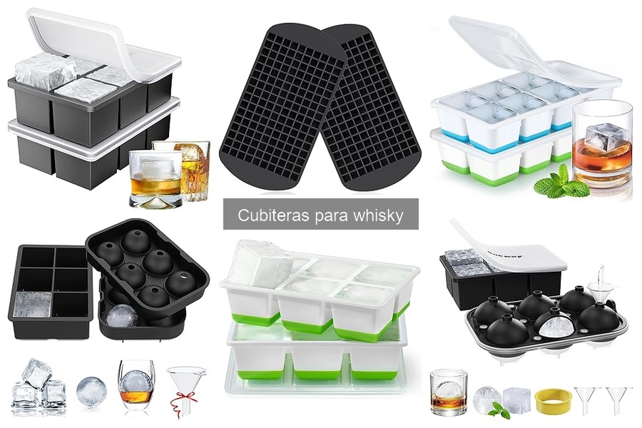 Tipos de Cubiteras para Whisky: Guía para Elegir la Mejor