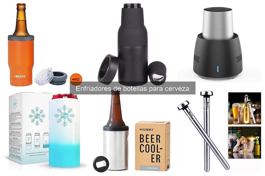 Tipos de enfriadores de botellas para cerveza: Guía completa