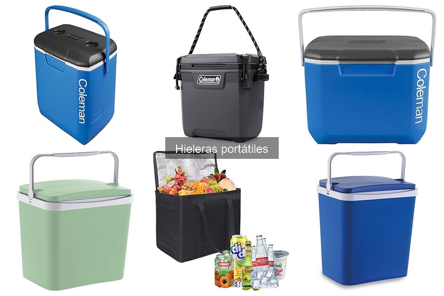 Tipos de hieleras portátiles para el bar en casa