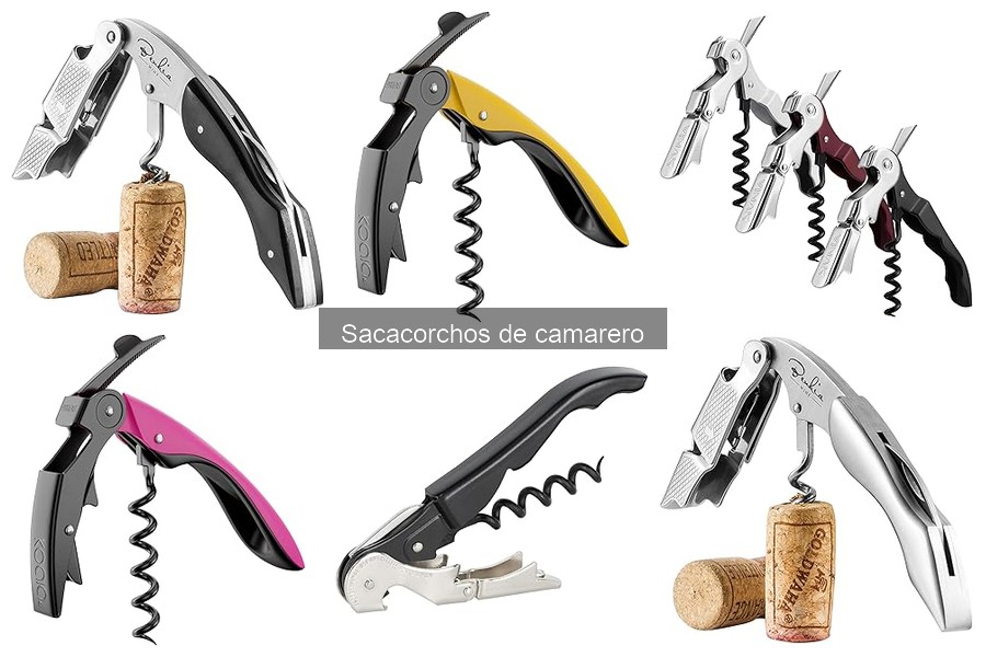 Tipos de Sacacorchos de Camarero: Guía Completa