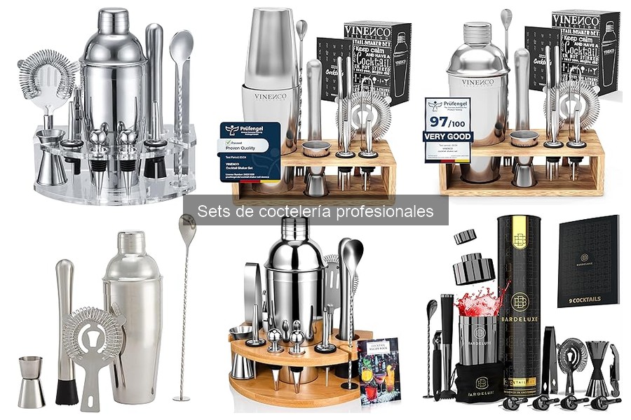 Tipos de Sets de Coctelería Profesionales para Todos