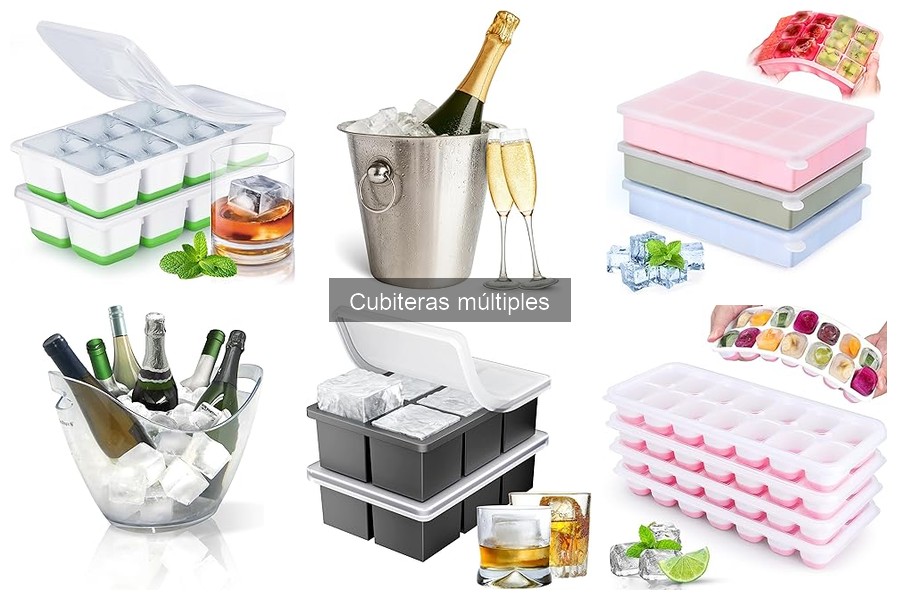 Usos Creativos de Cubiteras Múltiples Más Allá del Hielo