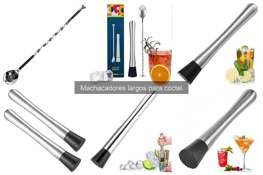 Usos Innovadores del Machacador Largo: Más que Cocteles