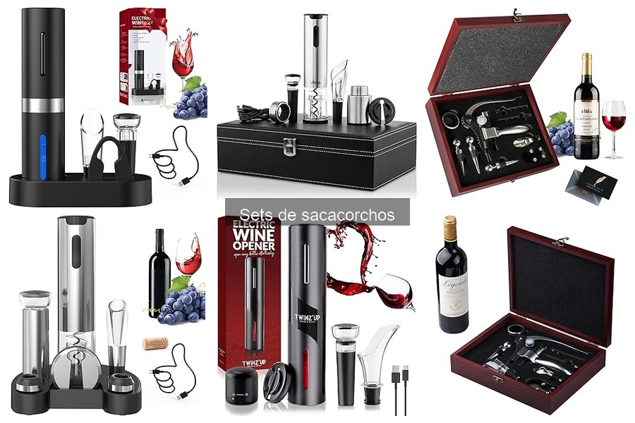 Ventajas de comprar un set de sacacorchos completo